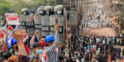 lookeast please   contrasting protest movements in bangladesh and myanmar