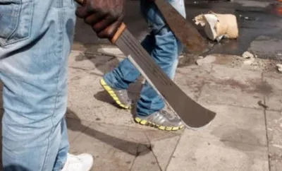 tripura  one killed  three injured in machete attack in agartala