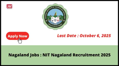 nagaland jobs   nit nagaland recruitment 2025