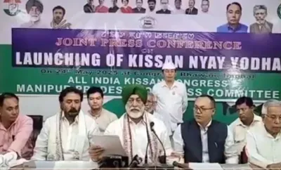 kisan congress body seeks compensation ethnic violence hit manipur farmers