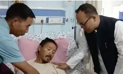 manipur  fresh firing between nagas and kukis in ukhrul  4 village guards injured