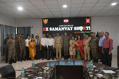 assam  indian army launches exercise samanvay shakti 2025 to boost civil military cooperation