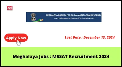 meghalaya jobs   mssat recruitment 2024