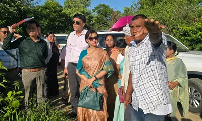 manipur  farmers in bishnupur struggle to access fields amid security concerns