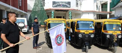 nagaland  auto rickshaw display card system launched in dimapur