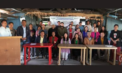 arunachal  two day programme raises awareness on wildlife crime around d  ering sanctuary