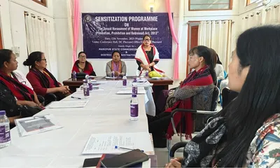 manipur  workplace sexual harassment undermines women s safety  says mscw chairperson