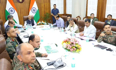 manipur governor reviews indo myanmar border fencing progress