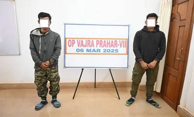 manipur  security forces apprehend active cadre of kykl