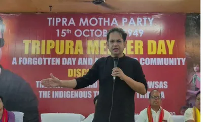 tripura  politicians will be jobless if tribal bengali divide ends  says pradyot