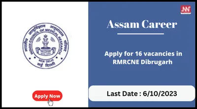 assam career   apply for 16 vacancies in rmrcne dibrugarh