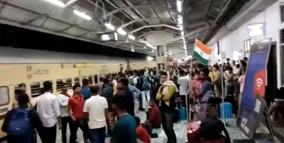 assam lok sabha polls  hundreds of karimganj voters left stranded after train cancellations