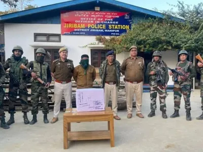 manipur  hpc d cadre arrested in jiribam