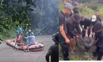 manipur  body of missing man recovered from swollen river