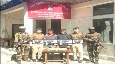 mizoram  assam rifles recover contraband substance worth rs  68 crore