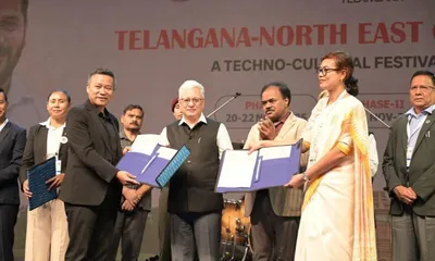 mizoram and telangana sign mou to boost sports collaboration