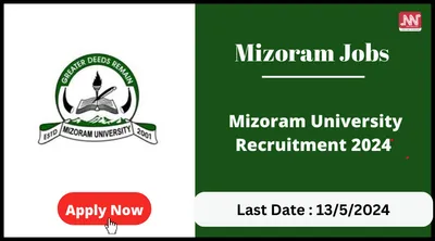 mizoram jobs   mizoram university recruitment 2024