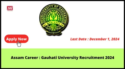 assam career   gauhati university recruitment 2024