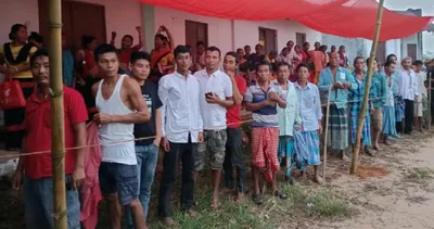 election in tripura east held peacefully  80 32   voter turnout recorded