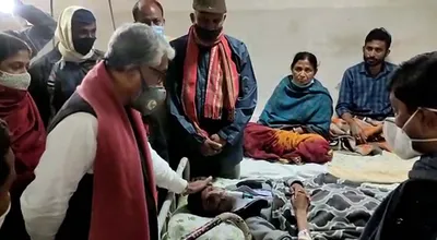 tripura  88 injured  as protesting teachers clash with police in agartala