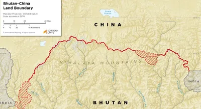 china actively constructing villages along border with bhutan