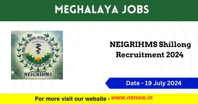 meghalaya jobs   neigrihms shillong recruitment 2024
