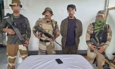 manipur  prepak pro cadre arrested for digital extortion via google pay