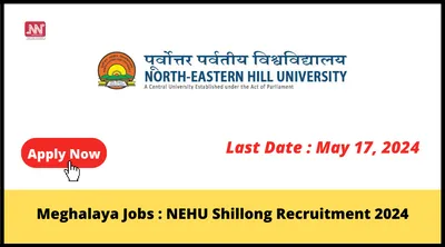meghalaya jobs   nehu shillong recruitment 2024