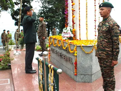 manipur  nagaland observes infantry day in honour of fallen heroes