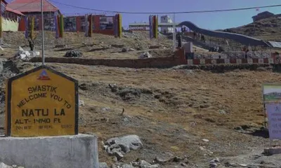 sikkim  nathu la reopens for india china border trade after six year closure