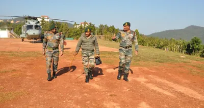 manipur  assam rifles dg visits moreh  interacts with csos