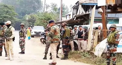 manipur  unexploded bombs safely detonated by security forces in moreh
