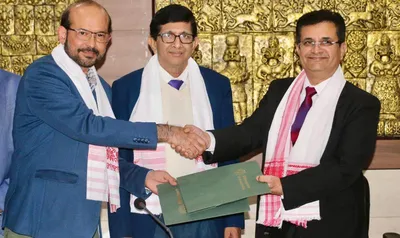 assam  dibrugarh university and icfre join hands for community development in northeast