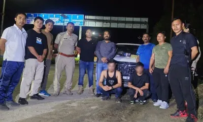 arunachal  chimpu police arrest student leader and journalist in drug trafficking case