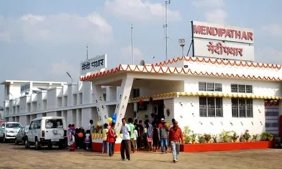 meghalaya  mendipathar railway station loads first full freight rake