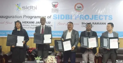 sidbi launches projects to support nagaland’s socio economic landscape