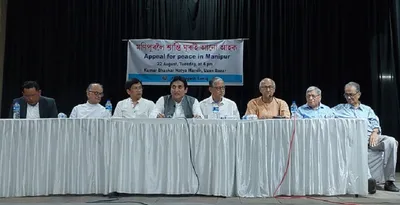 assam  meitei and kuki scholars come together to appeal for peace in manipur