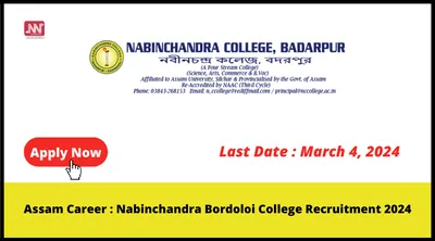 assam career   nabinchandra bordoloi college recruitment 2024