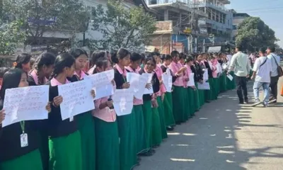 manipur students renew textbook translation demand  citing unspent rs 18 crore fund
