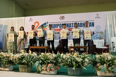manipur  niti aayog’s sampoornata abhiyan launched in chandel district