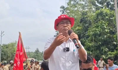 tripura  lop likens rss with razakars of bangladesh